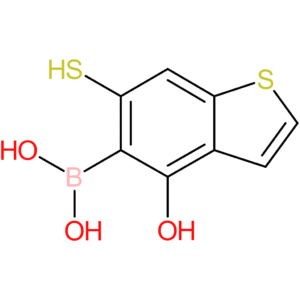 (4-hydroxy-6-sulfanyl-1-benzothiophen-5-yl)boronic acid