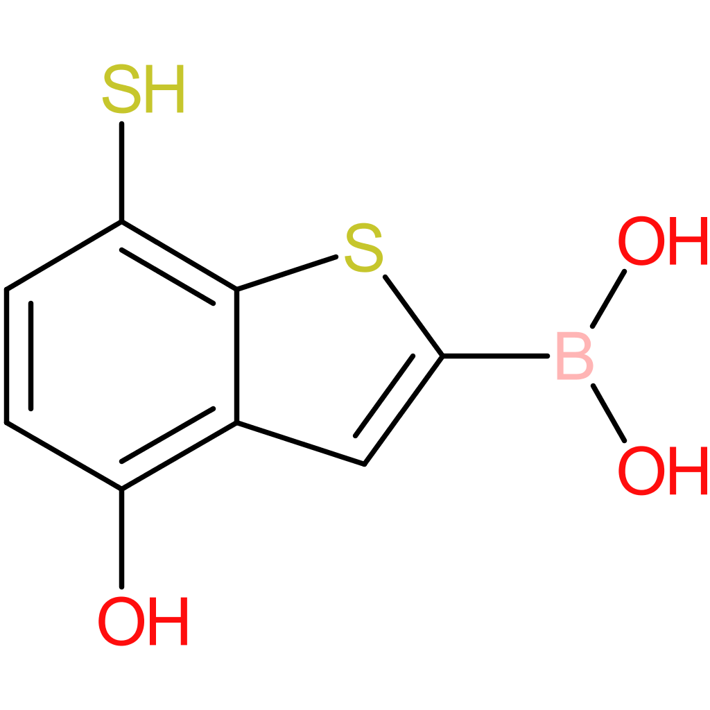 (4-hydroxy-7-sulfanyl-1-benzothiophen-2-yl)boronic acid