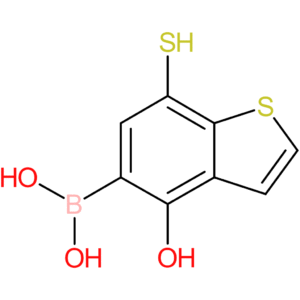 4-hydroxy-7-mercaptobenzothiophene-5-boronic acid