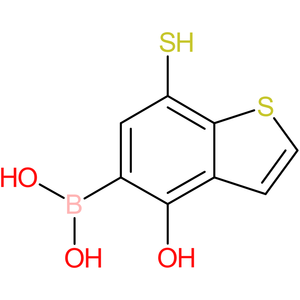 4-hydroxy-7-mercaptobenzothiophene-5-boronic acid