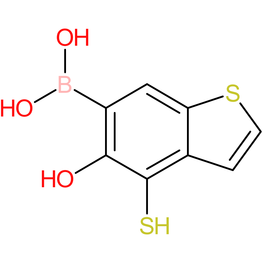 (5-hydroxy-4-sulfanyl-1-benzothiophen-6-yl)boronic acid