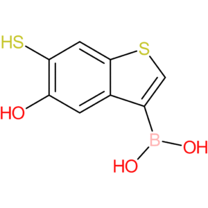 5-hydroxy-6-mercaptobenzothiophene-3-boronic acid