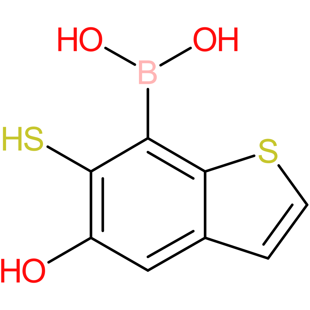 (5-hydroxy-6-sulfanyl-1-benzothiophen-7-yl)boronic acid