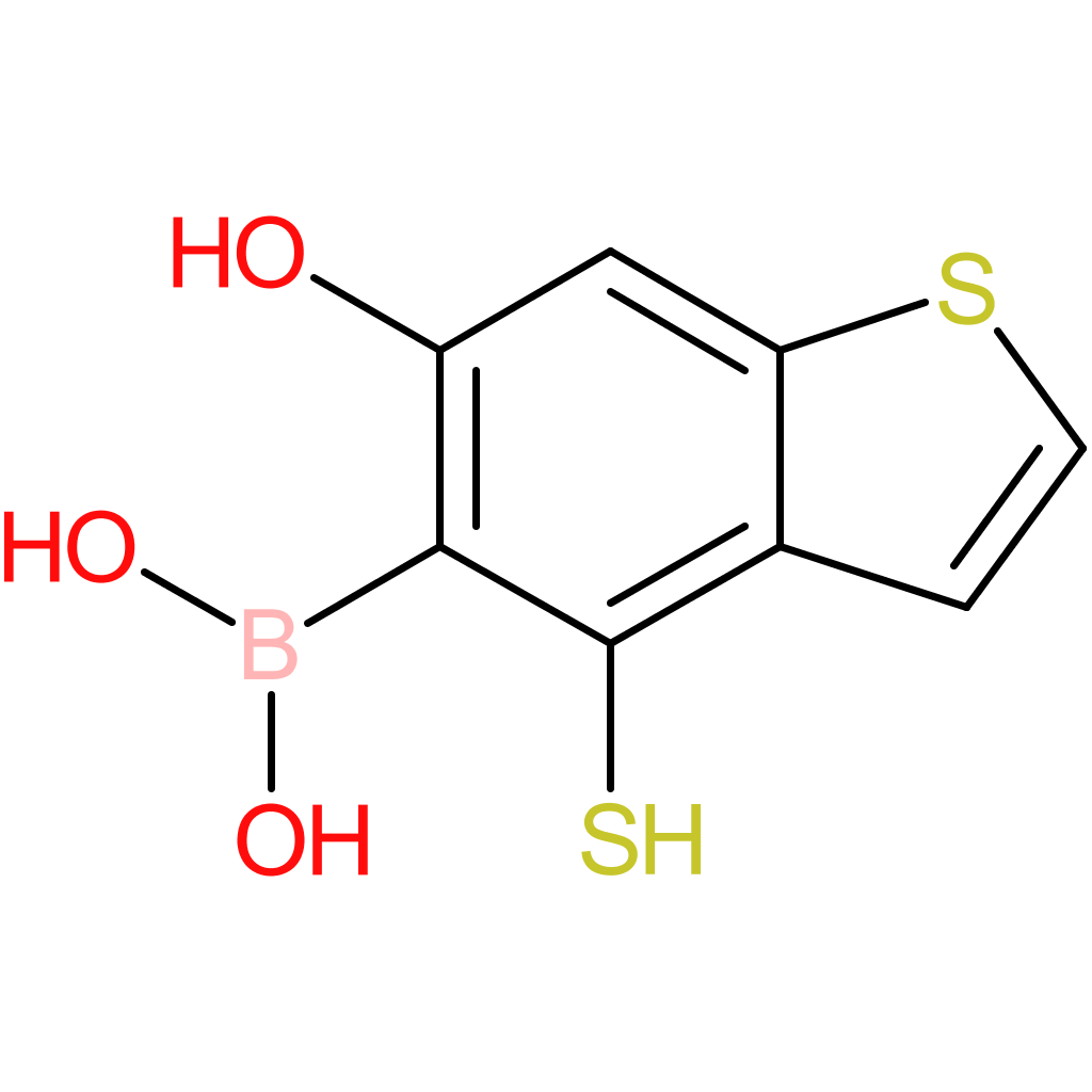 6-hydroxy-4-mercaptobenzothiophene-5-boronic acid