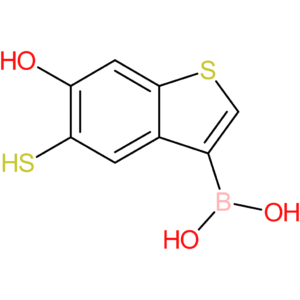 (6-hydroxy-5-sulfanyl-1-benzothiophen-3-yl)boronic acid