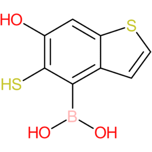 (6-hydroxy-5-sulfanyl-1-benzothiophen-4-yl)boronic acid