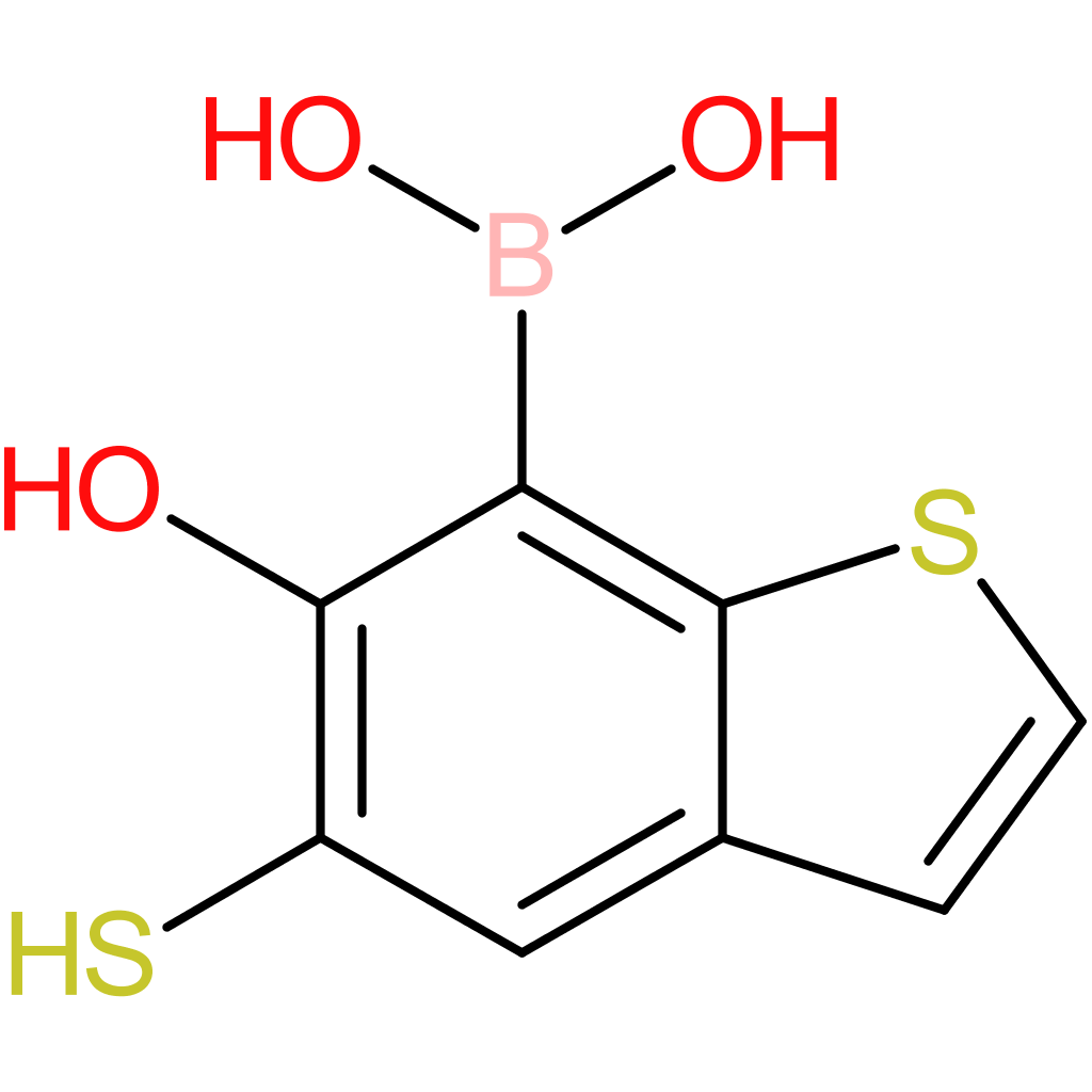 (6-hydroxy-5-sulfanyl-1-benzothiophen-7-yl)boronic acid