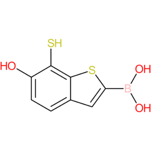 (6-hydroxy-7-sulfanyl-1-benzothiophen-2-yl)boronic acid