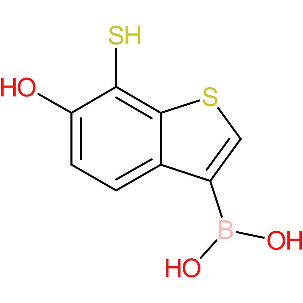 (6-hydroxy-7-sulfanyl-1-benzothiophen-3-yl)boronic acid