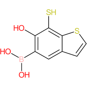 (6-hydroxy-7-sulfanyl-1-benzothiophen-5-yl)boronic acid