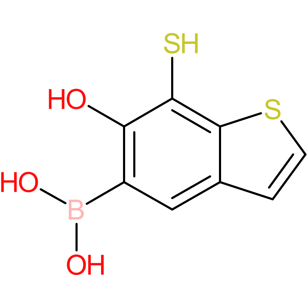 (6-hydroxy-7-sulfanyl-1-benzothiophen-5-yl)boronic acid