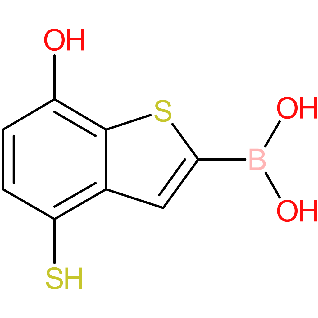 7-hydroxy-4-mercaptobenzothiophene-2-boronic acid
