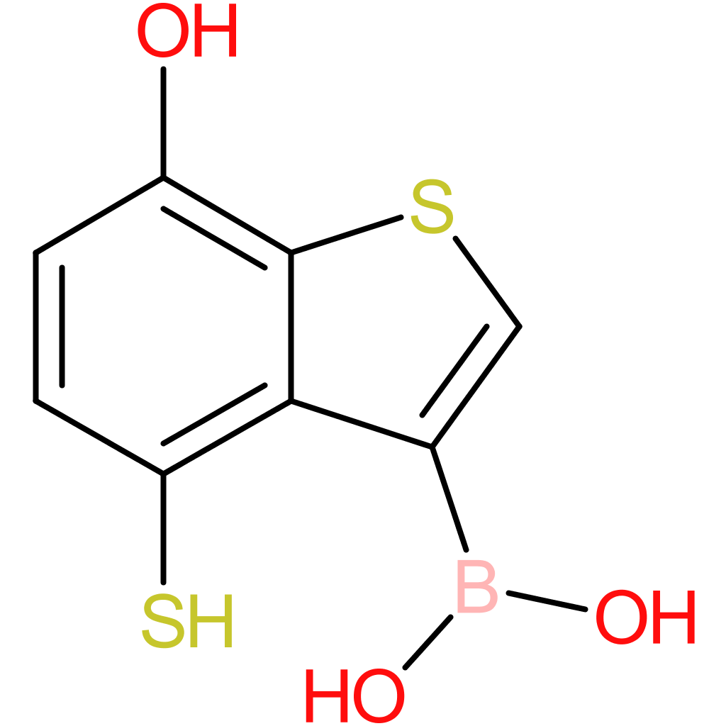 7-hydroxy-4-mercaptobenzothiophene-3-boronic acid