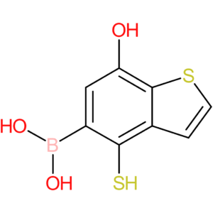 (7-hydroxy-4-sulfanyl-1-benzothiophen-5-yl)boronic acid