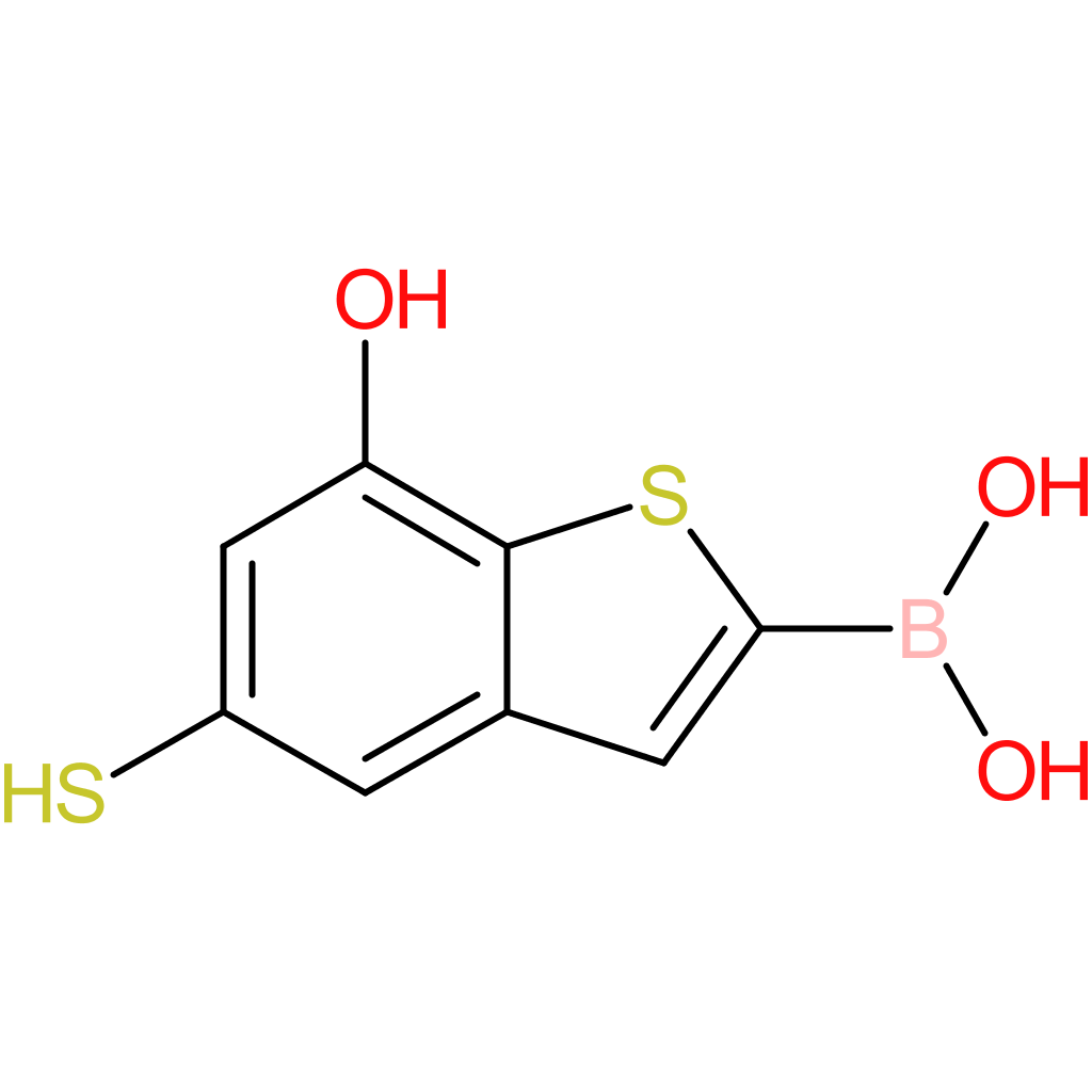 7-hydroxy-5-mercaptobenzothiophene-2-boronic acid