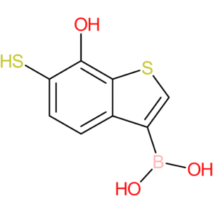 7-hydroxy-6-mercaptobenzothiophene-3-boronic acid