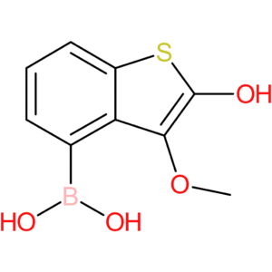 2-hydroxy-3-methoxybenzothiophene-4-boronic acid