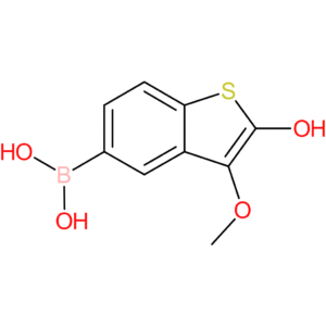 2-hydroxy-3-methoxybenzothiophene-5-boronic acid