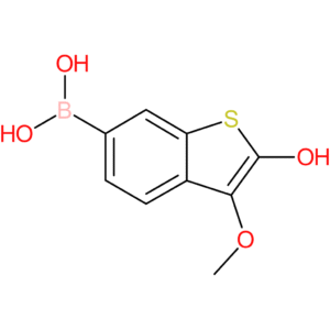 2-hydroxy-3-methoxybenzothiophene-6-boronic acid