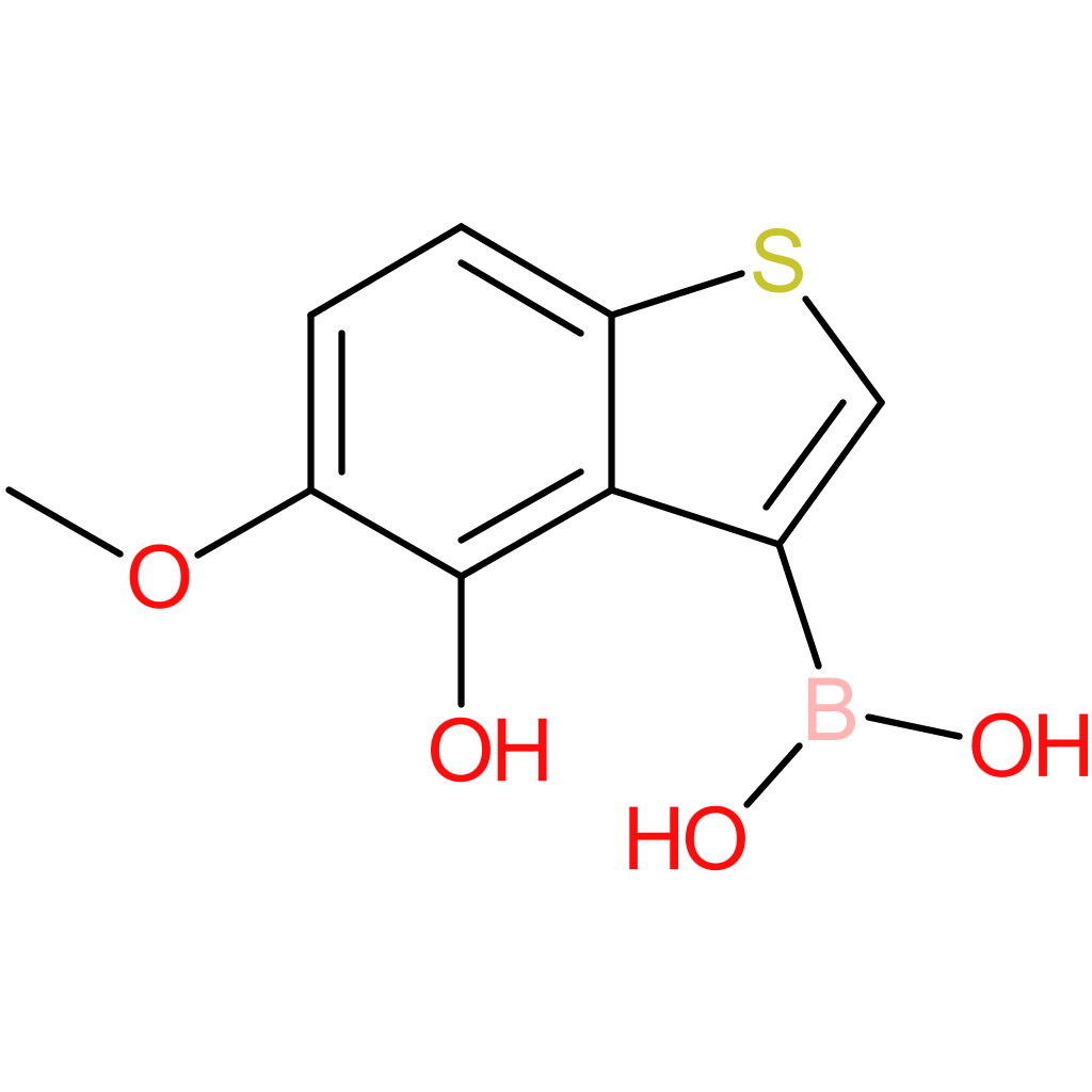 4-hydroxy-5-methoxybenzothiophene-3-boronic acid