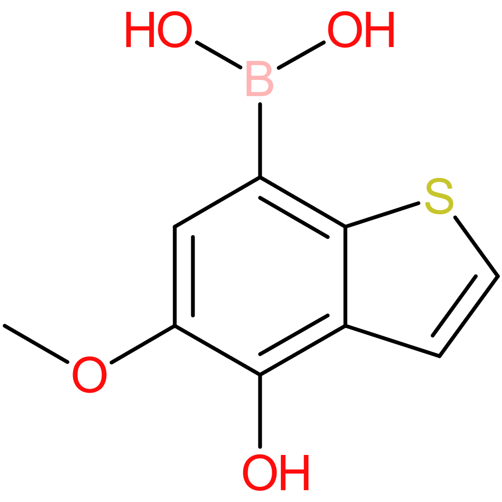 4-hydroxy-5-methoxybenzothiophene-7-boronic acid