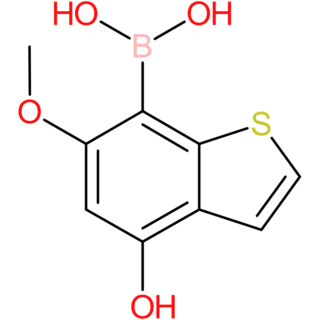 4-hydroxy-6-methoxybenzothiophene-7-boronic acid