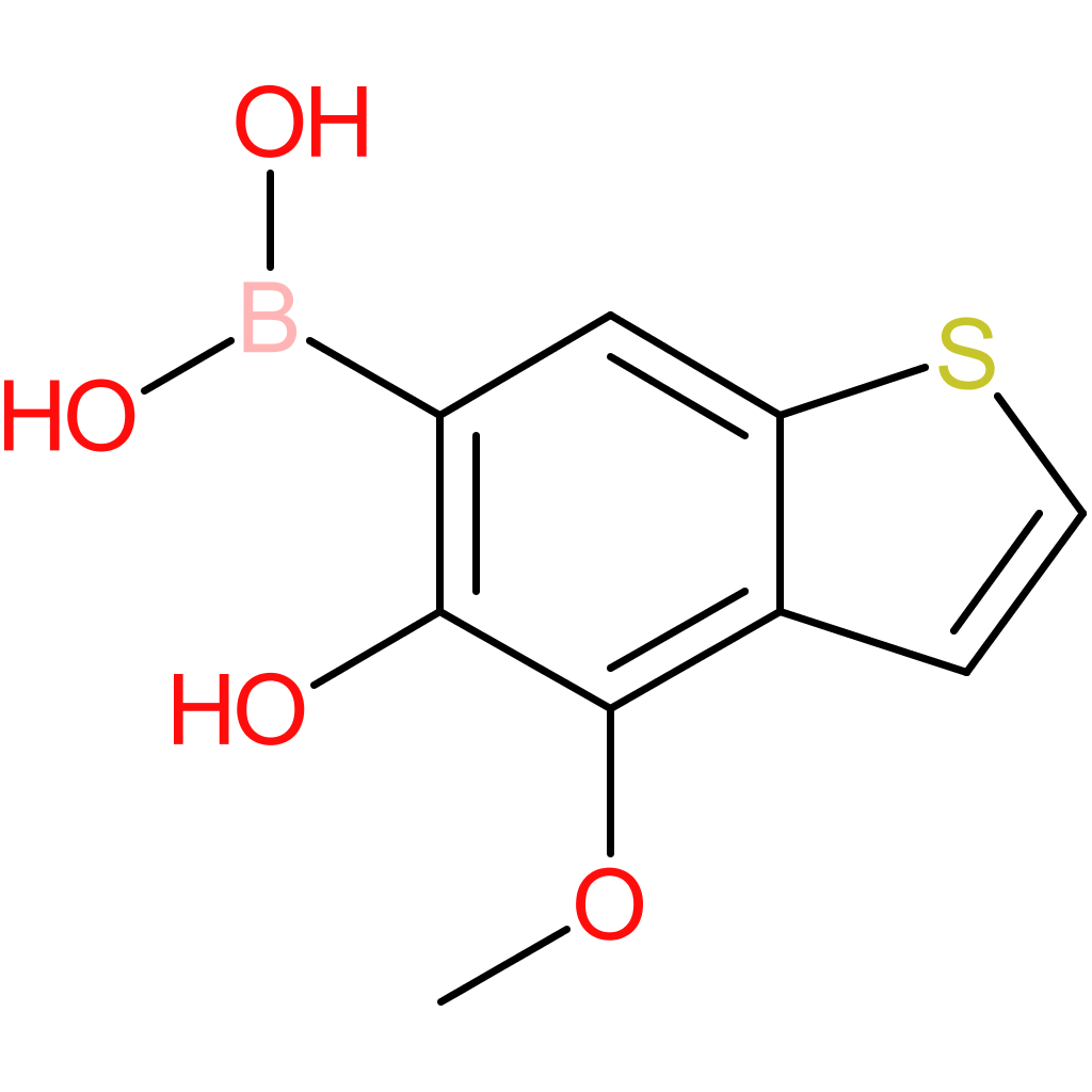 5-hydroxy-4-methoxybenzothiophene-6-boronic acid
