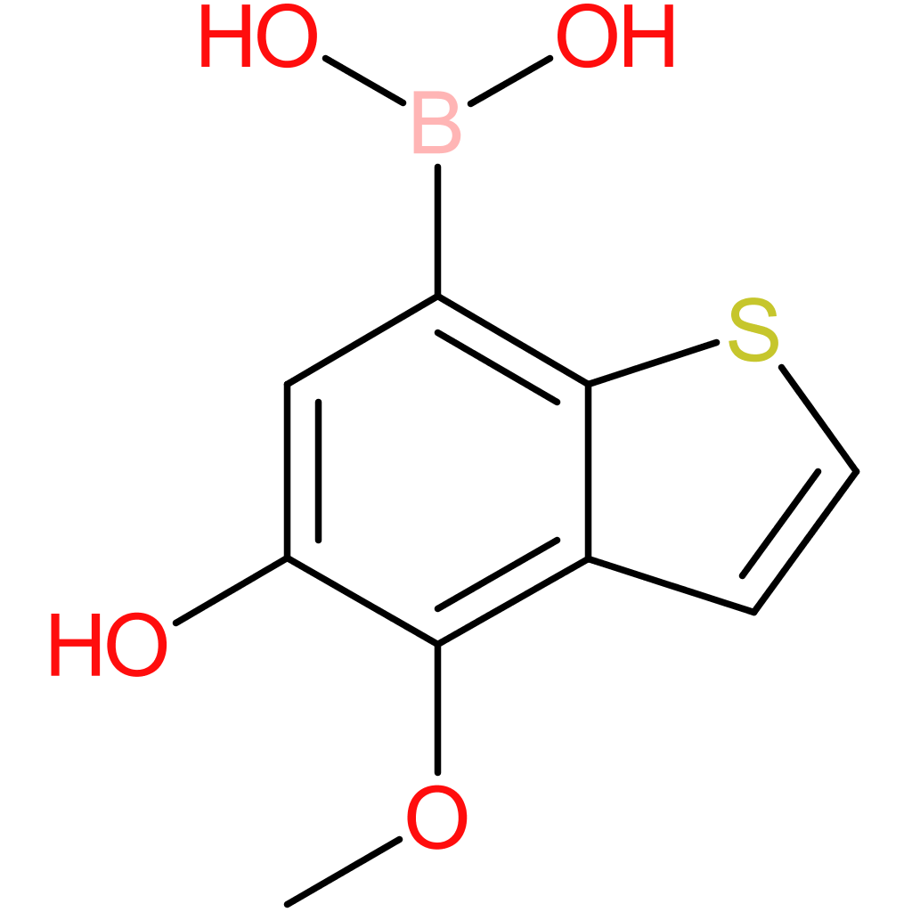 5-hydroxy-4-methoxybenzothiophene-7-boronic acid