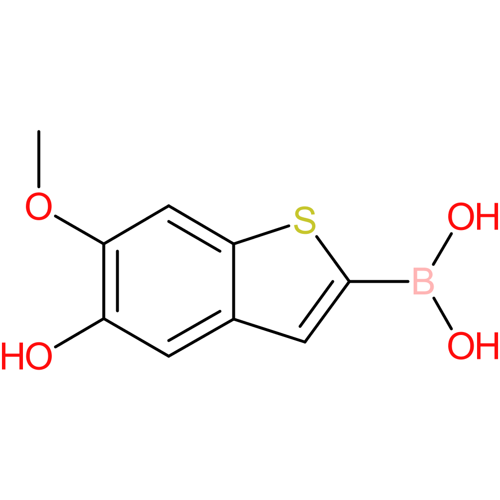 5-hydroxy-6-methoxybenzothiophene-2-boronic acid