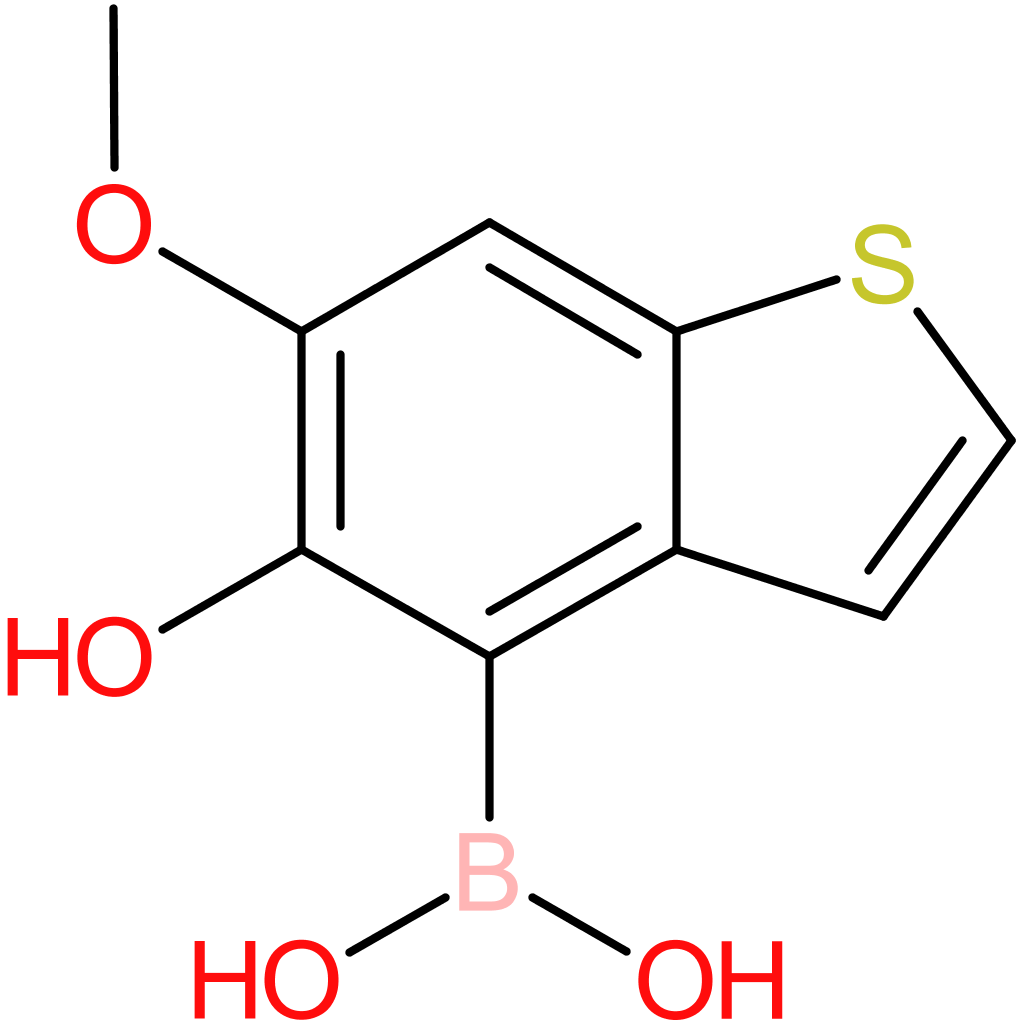 5-hydroxy-6-methoxybenzothiophene-4-boronic acid