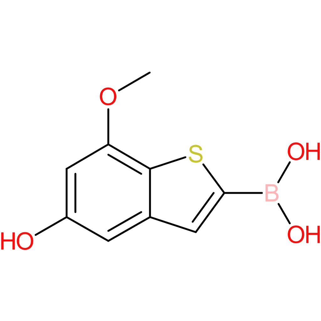 5-hydroxy-7-methoxybenzothiophene-2-boronic acid