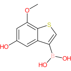 5-hydroxy-7-methoxybenzothiophene-3-boronic acid