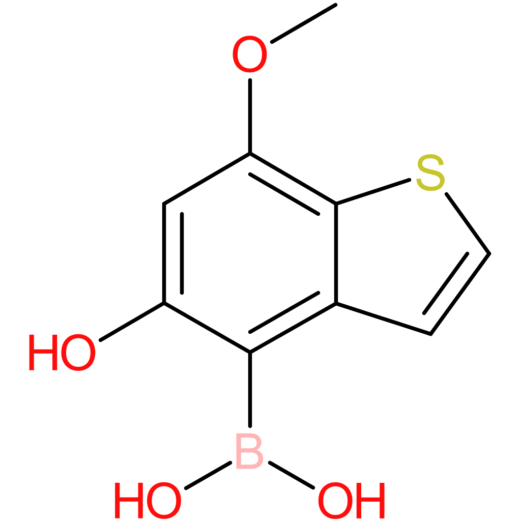 5-hydroxy-7-methoxybenzothiophene-4-boronic acid