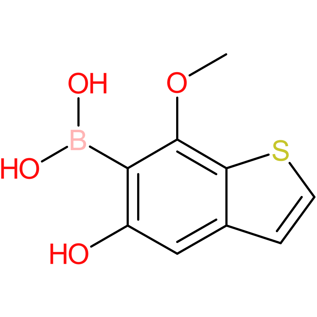5-hydroxy-7-methoxybenzothiophene-6-boronic acid