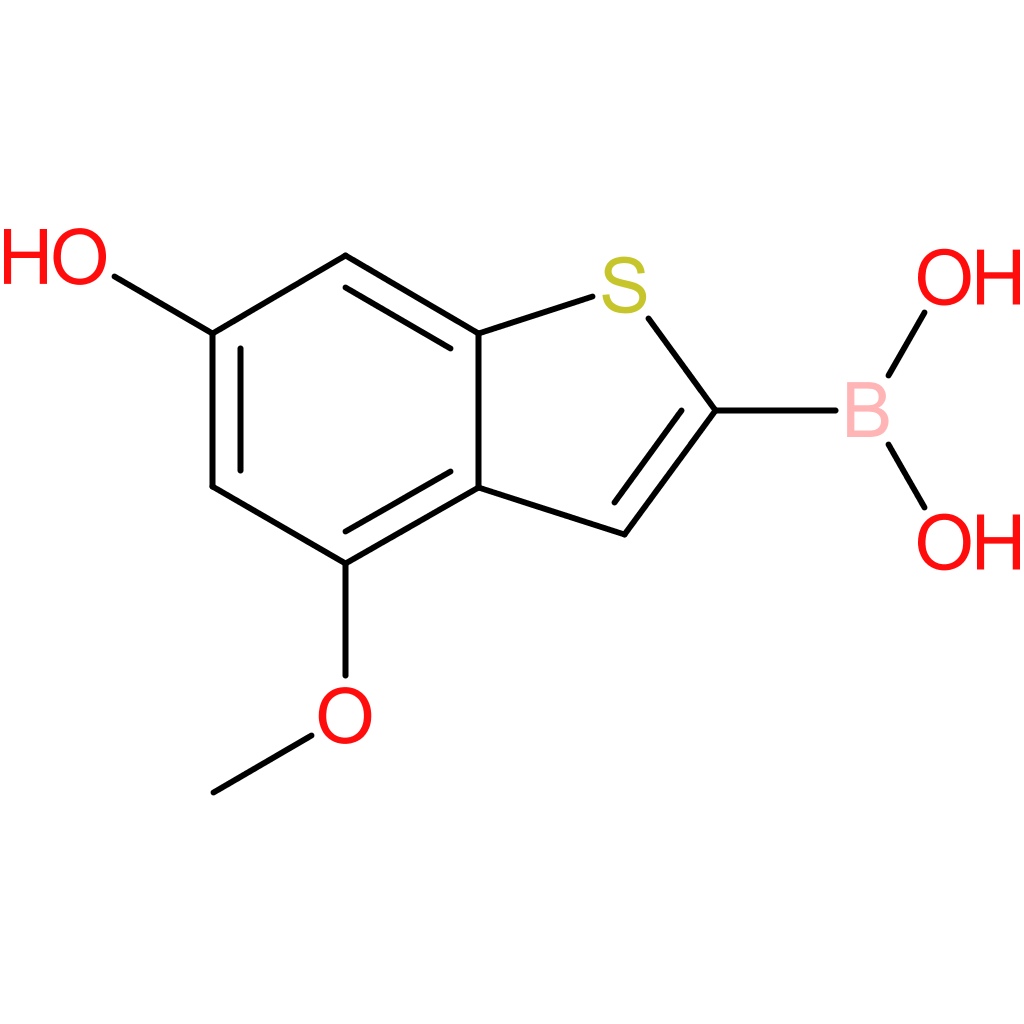 6-hydroxy-4-methoxybenzothiophene-2-boronic acid