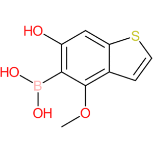 6-hydroxy-4-methoxybenzothiophene-5-boronic acid