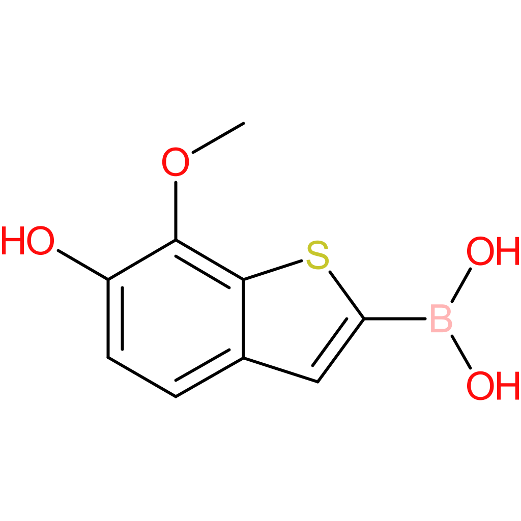 6-hydroxy-7-methoxybenzothiophene-2-boronic acid
