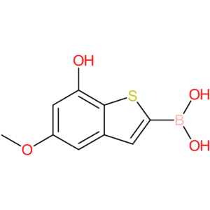 7-hydroxy-5-methoxybenzothiophene-2-boronic acid