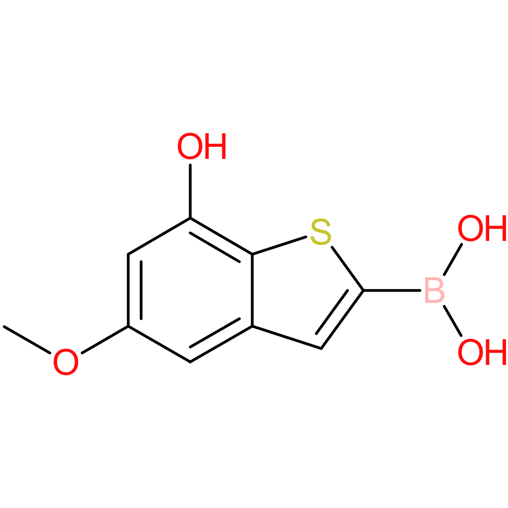 7-hydroxy-5-methoxybenzothiophene-2-boronic acid