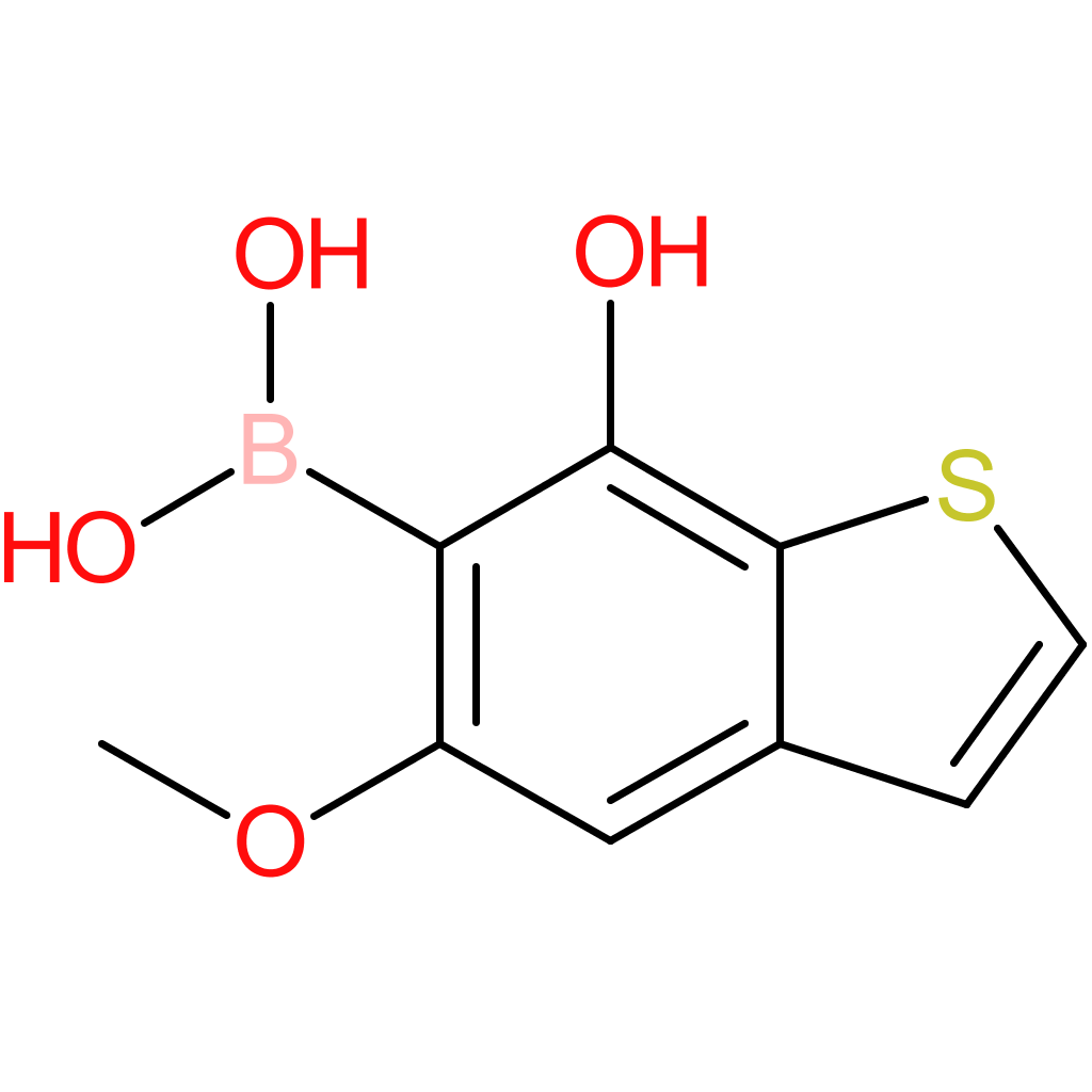 7-hydroxy-5-methoxybenzothiophene-6-boronic acid