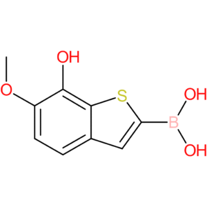 7-hydroxy-6-methoxybenzothiophene-2-boronic acid