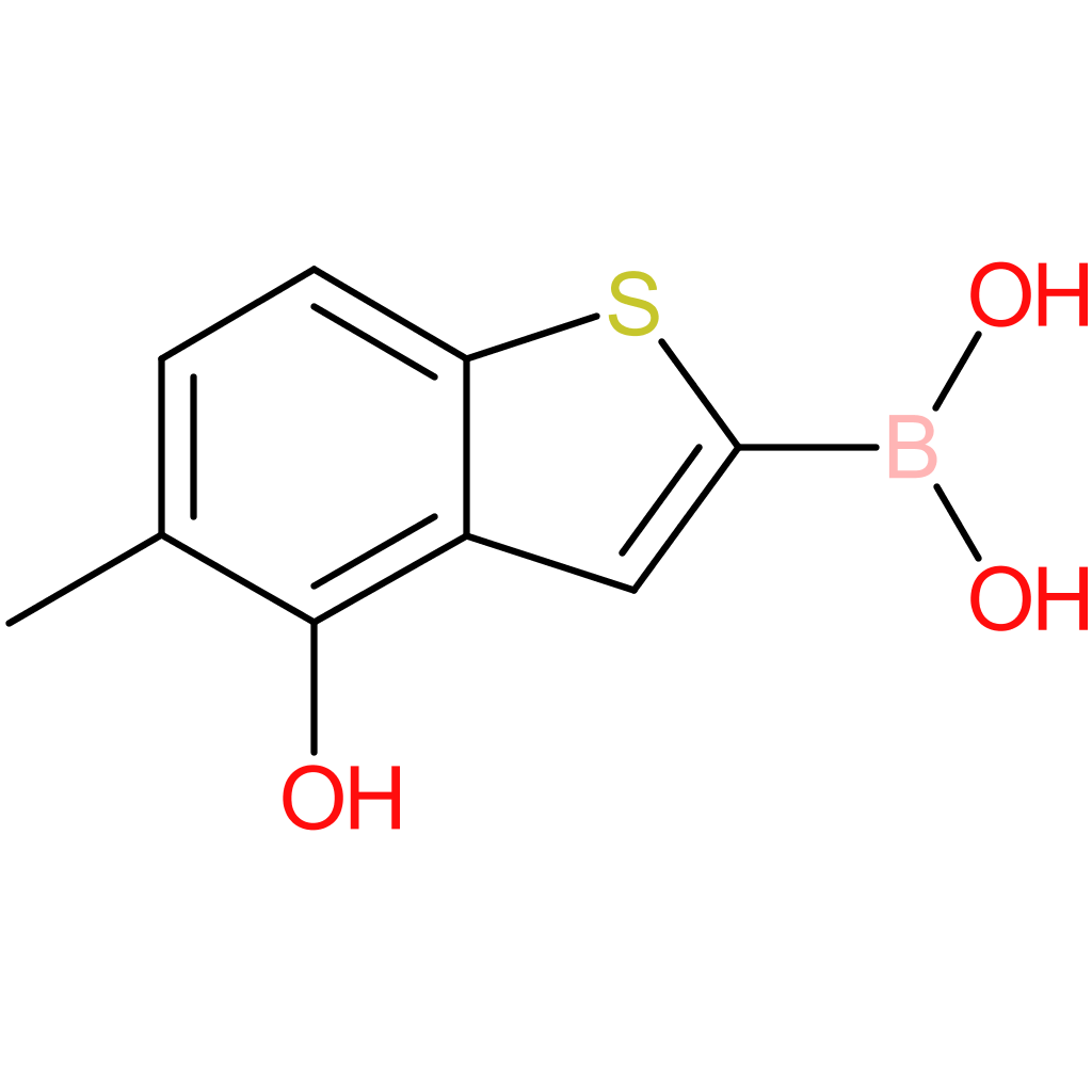 (4-hydroxy-5-methyl-1-benzothiophen-2-yl)boronic acid