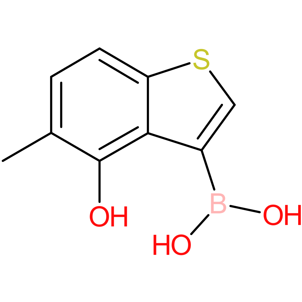 4-hydroxy-5-methylbenzothiophene-3-boronic acid