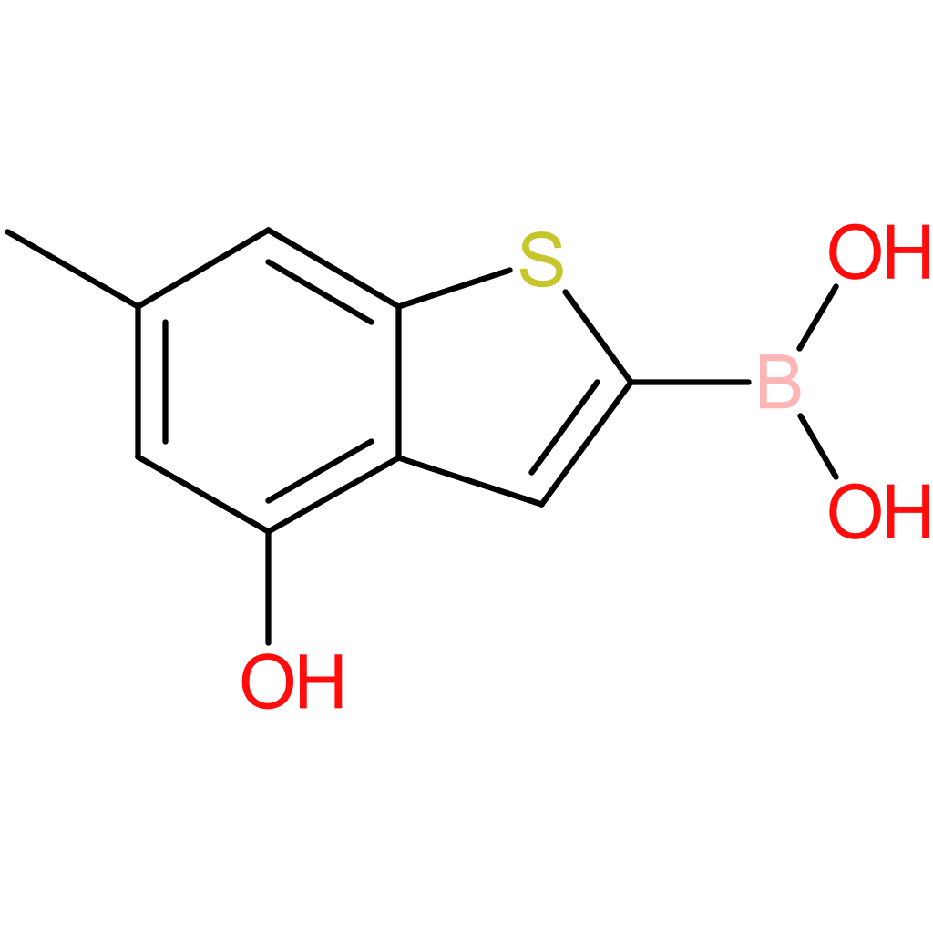 (4-hydroxy-6-methyl-1-benzothiophen-2-yl)boronic acid