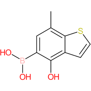 (4-hydroxy-7-methyl-1-benzothiophen-5-yl)boronic acid