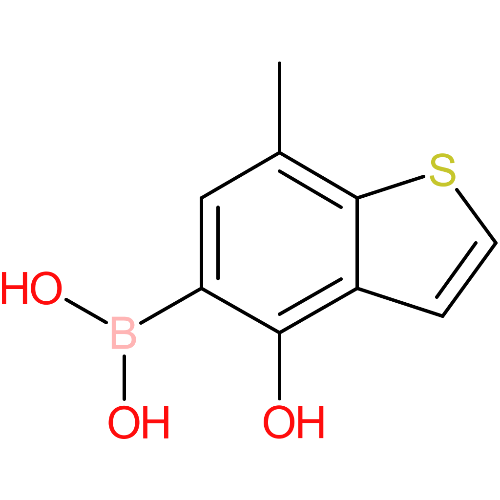 (4-hydroxy-7-methyl-1-benzothiophen-5-yl)boronic acid