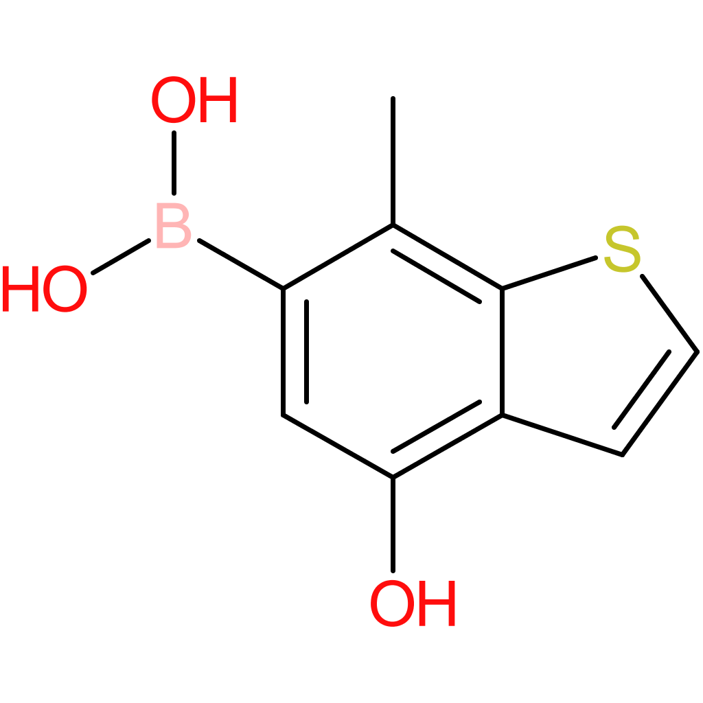 (4-hydroxy-7-methyl-1-benzothiophen-6-yl)boronic acid