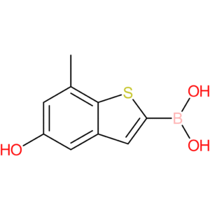 (5-hydroxy-7-methyl-1-benzothiophen-2-yl)boronic acid