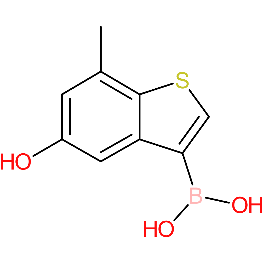 (5-hydroxy-7-methyl-1-benzothiophen-3-yl)boronic acid