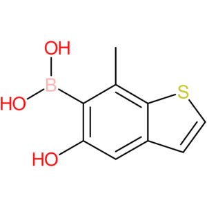 (5-hydroxy-7-methyl-1-benzothiophen-6-yl)boronic acid
